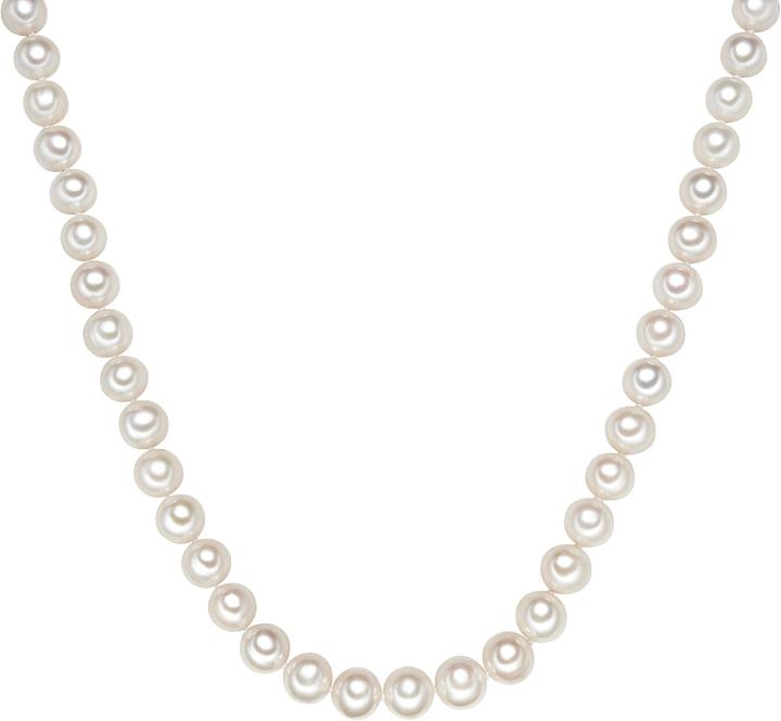 Valero Pearls Damen Sterling Silber Süsswasser-Zuchtperle silber - 3830 (Sterling Silber)