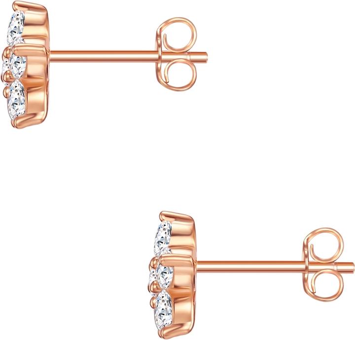 Image du produit Rafaela Donata Femme fleur argent sterling zirconium or rose - 4076 (Argent Sterling)