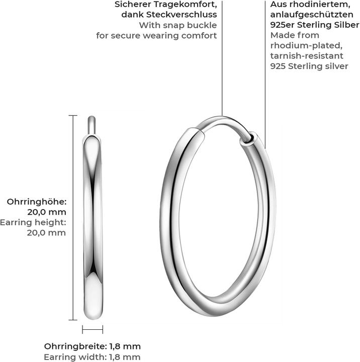Produktbild Rafaela Donata Damen Sterling Silber silber - 6866 (Sterling Silber)
