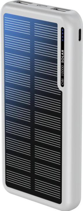 Immagine prodotto Boompods Powerbank solare Obi da 10.000 mAh - Bianco (10000 mAh)