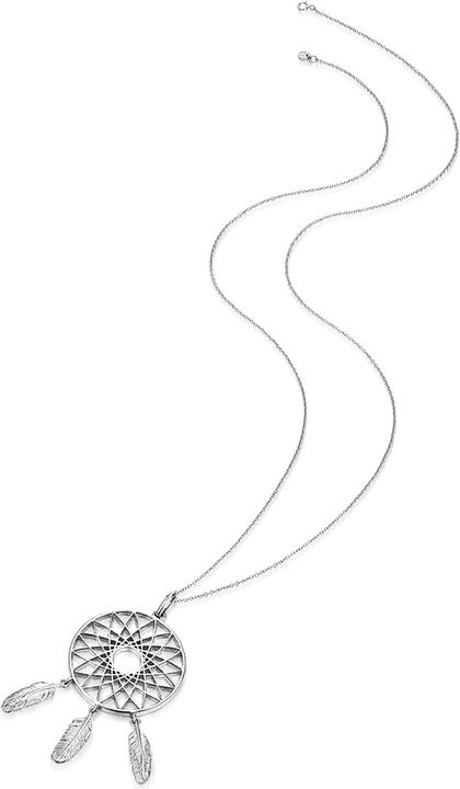 Produktbild Glanzstücke München Damen Feder Sterling Silber silber 70,0 cm - 8242 (Sterling Silber, 70 cm)