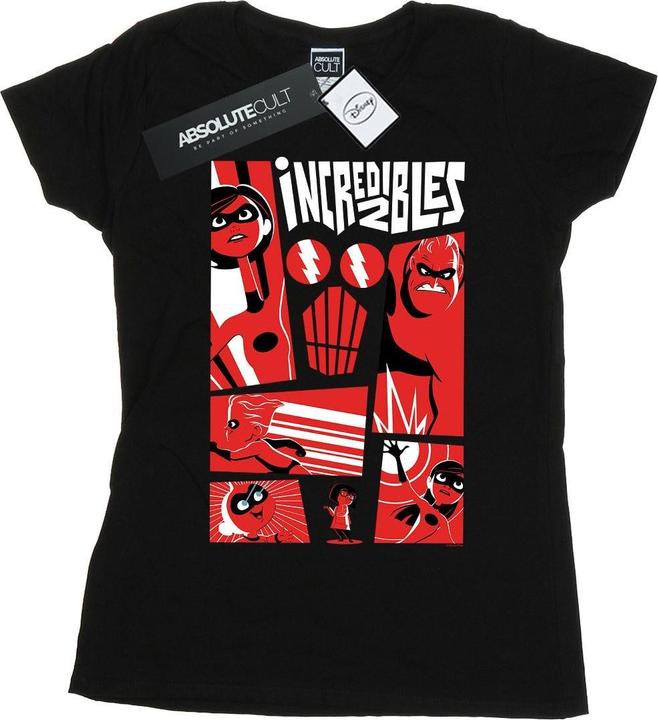 Immagine prodotto Disney The Incredibles Collage Maglietta Donna (L)