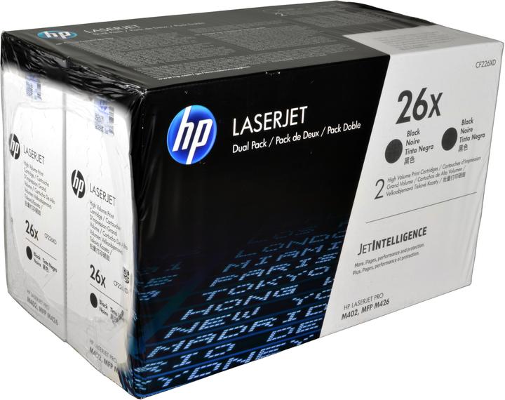 Image du produit HP 26X (BK) double pack (CF)
