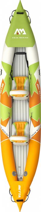 Produktbild Aqua Marina Kajak 412x83 cm für 2 Personen mit Luftsitz verstellbarer Lehne Transporttasche Reparatu (2 Pers.)