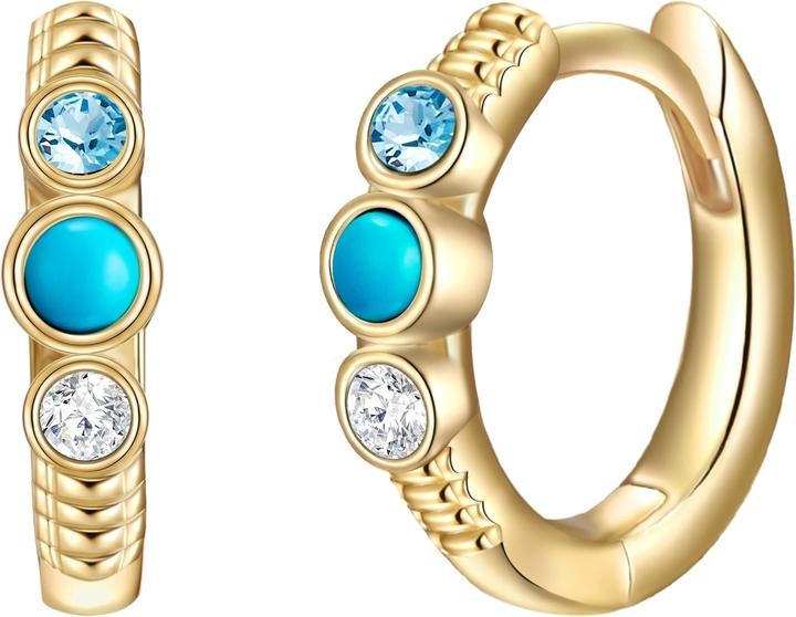 Image du produit Glanzstücke München Femme argent sterling turquoise (reconstruit) or jaune - 26791 (Argent Sterling)