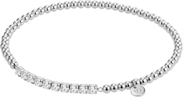 Glanzstücke München Damen Sterling Silber Zirkonia silber 18,5 cm - 26821 (18.50 cm, Sterling Silber)