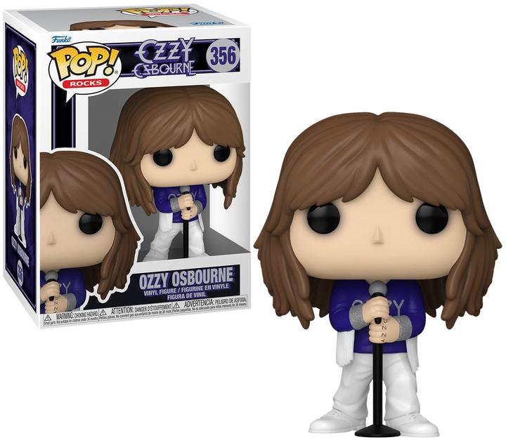 Actual product image Funko Ozzy Osbourne POP! rocks vinyl figure GL 9 cm