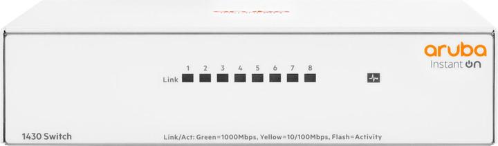 Produktbild HPE Aruba Instant On 1430 8G, Non gestito, L2, Gigabit Ethernet (10/100/1000) (8 Ports)
