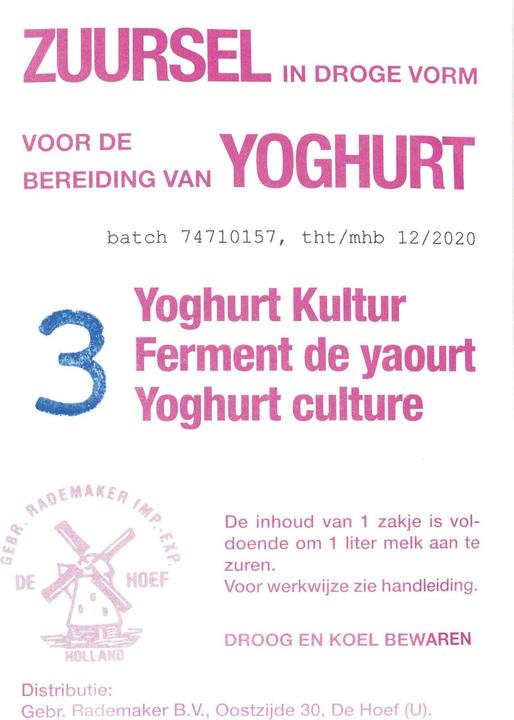 Produktbild Milky Joghurtkultur