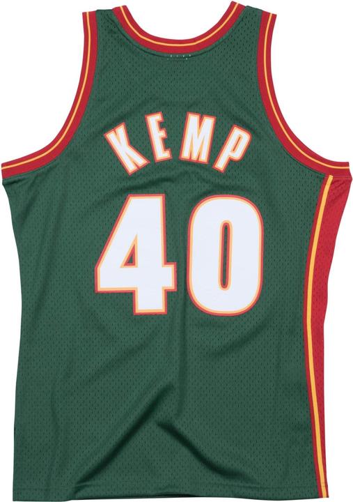 Actual product image Mitchell & Ness nba jerey eattle uperonic hawn kemp (S)