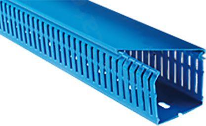 Actual product image Rs Pro Blue Panel Trunking W80XH80 (Duct, 200 cm)