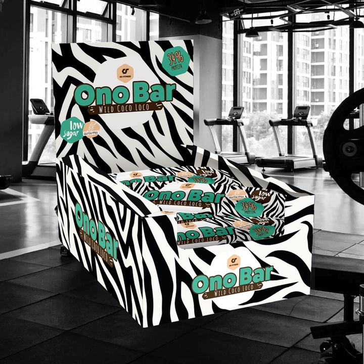 Produktbild Go Fitness ONO Bar Box (Kokos, 12 Stk., 480 g)