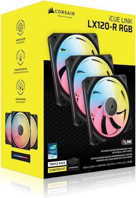 Produktbild Corsair LX120-R (120 mm, 3 x)