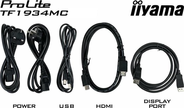 Actual product image iiyama 19 inch IPS 10 Point Touch 5:4 1000:1 315cd (1280 x 1024 pixels, 19")