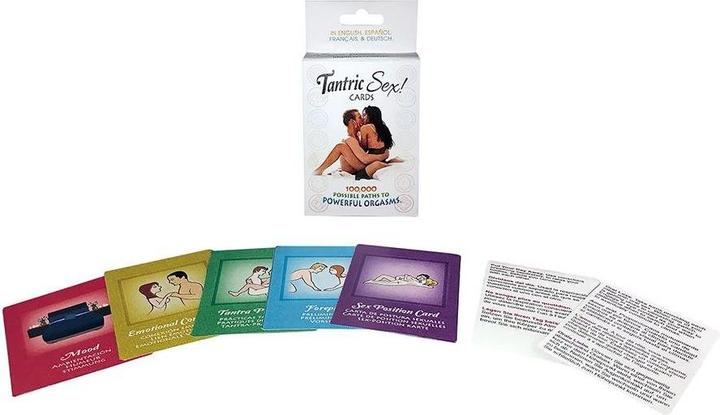 Produktbild Kheper Games Tantric Sex Cards (Würfelspiel, Französisch, Englisch, Deutsch)