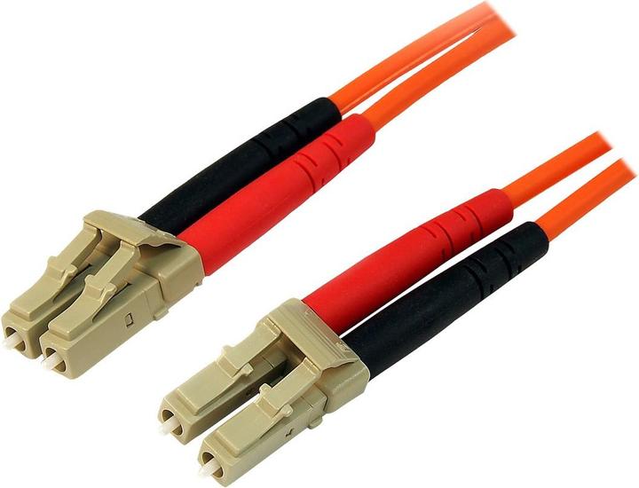 StarTech 1 m de câble patch fibre optique multimode 50/125 duplex LC - LC - Câble réseau fibre optique (1 m)