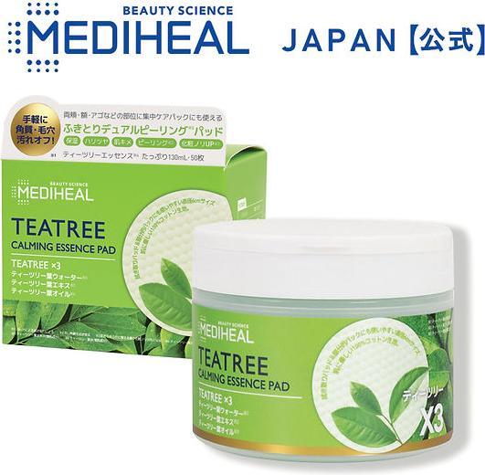Immagine prodotto Mediheal Tampone d'essenza calmante all'albero del tè - 50 pezzi / 130 ml (130 ml)