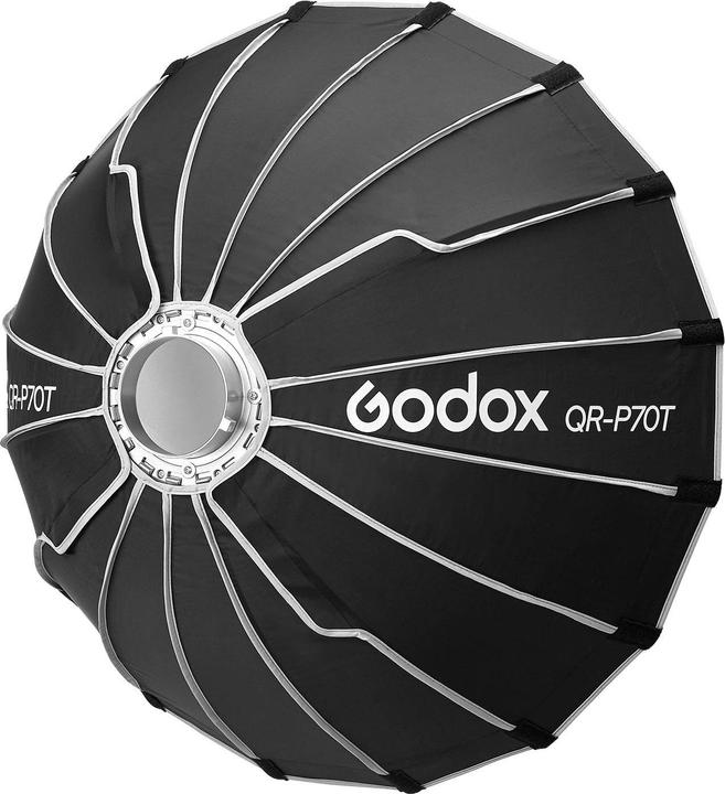 Immagine prodotto Godox Softbox parabolico a sgancio rapido per il livestreaming QR P70T