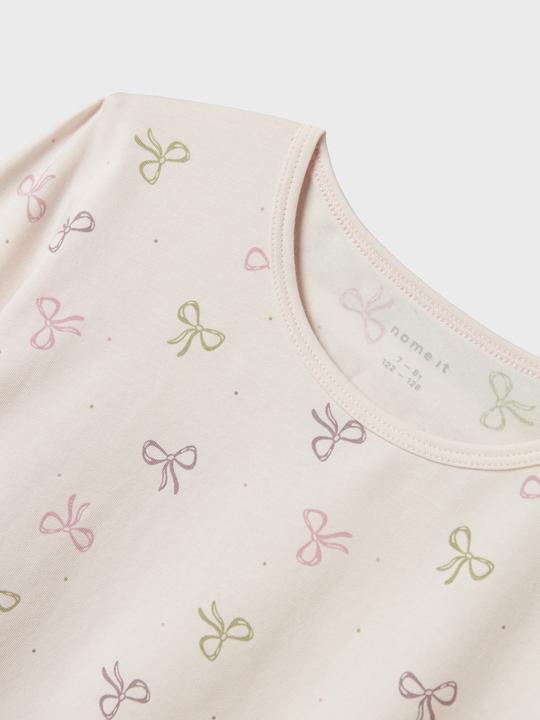 Produktbild Name it Nkfnightset Barely Pink Bow Noos (86)