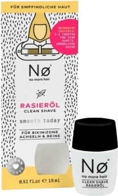Image du produit No more hair Plus de poils, huile de rasage, 15 ml (15 ml, Huile de rasage)