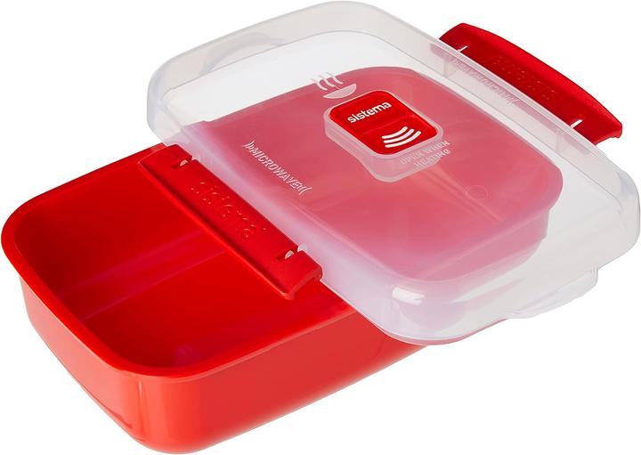 Image du produit Sistema Kit de boîtes de conservation Microwave-Heat & Eat (1.25 l)