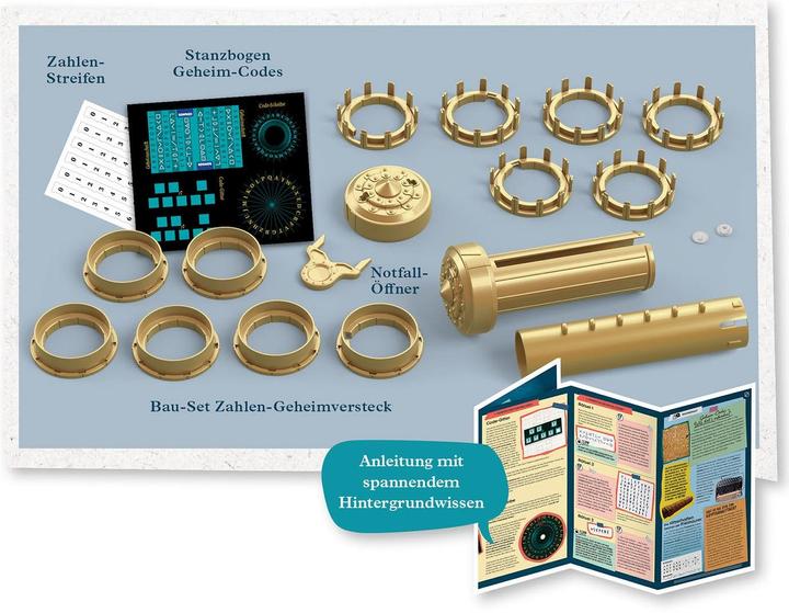 Actual product image Kosmos Build your own numbers secret hiding place
