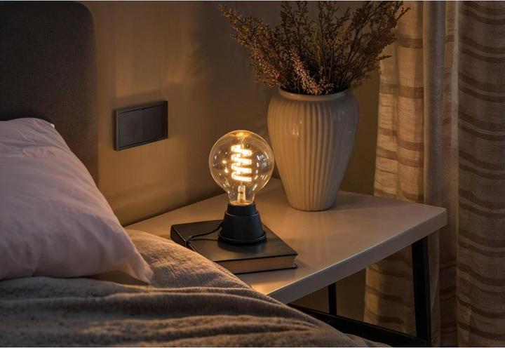 Image du produit Hama Lampe LED intelligente, Matter, E27, globe, filament G95, RGBW, dimmable, avec application (E27, 4.90 W, 470 lm, 1 x, F)