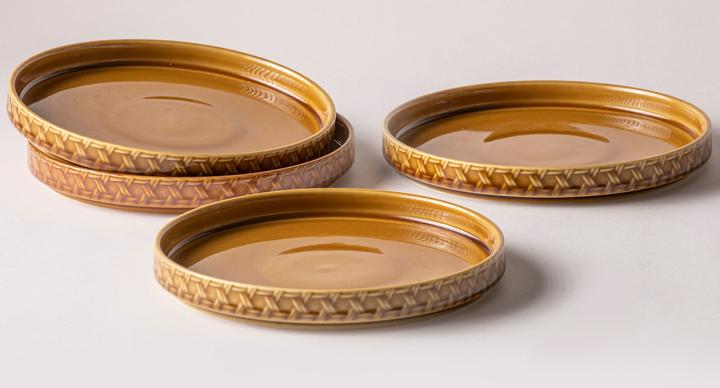 Image du produit Ladelle HEATH Assiette à tapas caramel 20 x 2,5 cm 4pcs (4 x)