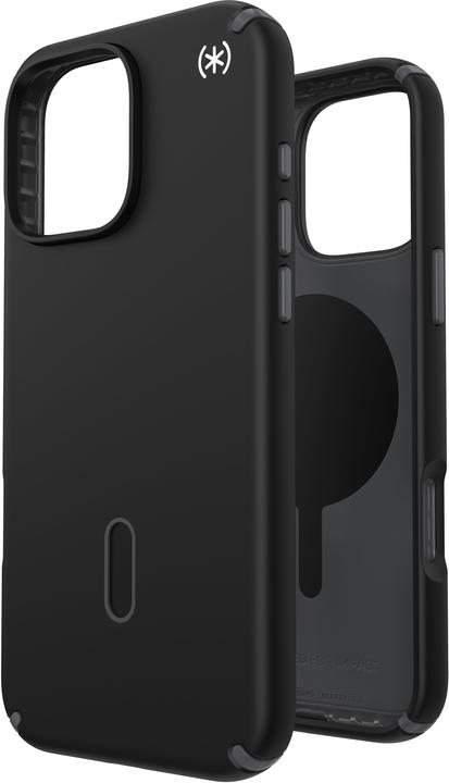 Actual product image speck Presidio2 Pro + ClickLock Apple iPhone 16 Pro Max Black - with Microban (Apple iPhone 16 Pro Max)