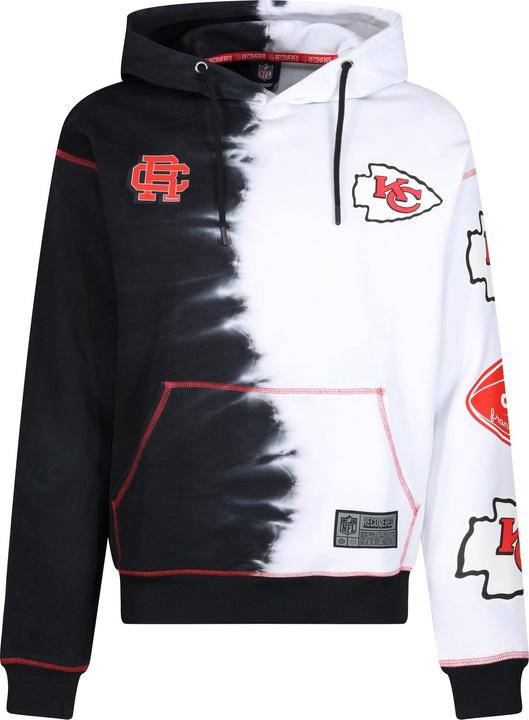Produktbild Recovered Re:covered Fleece Hoody - INK DYE Kansas City Chiefs - XL (XL)
