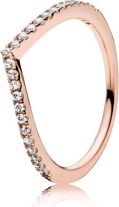 Produktbild Pandora Funkelnder Wunschknochen (60, 585/14 K Gold)