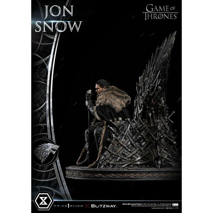 Actual product image Prime 1 Studio Game of Thrones statuette 1/4 Jon Snow 60 cm