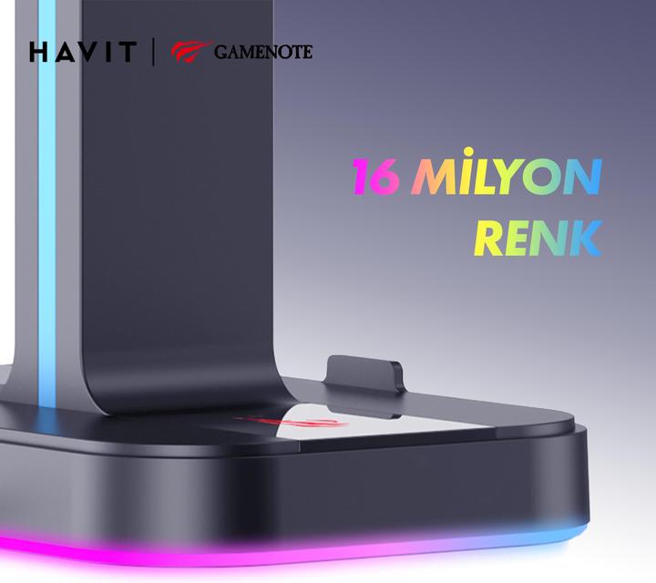 Image du produit Havit TH650 Support de casque RGB