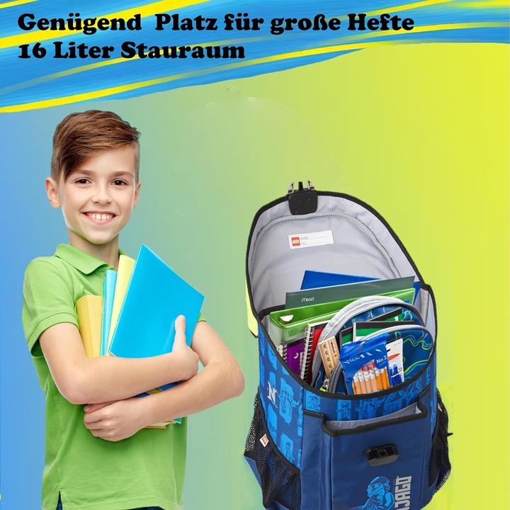 Produktbild Familando Ninjago Schulranzen-Set (16 l)