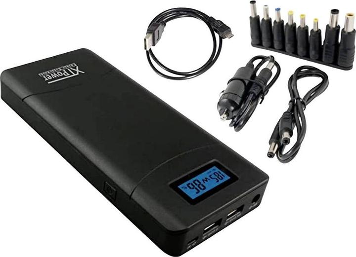 Produktbild Xpower XTPower XT-20000 QC3 Powerbank 20400 mAh Li-Ion USB, DC-Buchse 3.5mm Schwarz (20000 mAh, 65 W, 75.48 Wh)