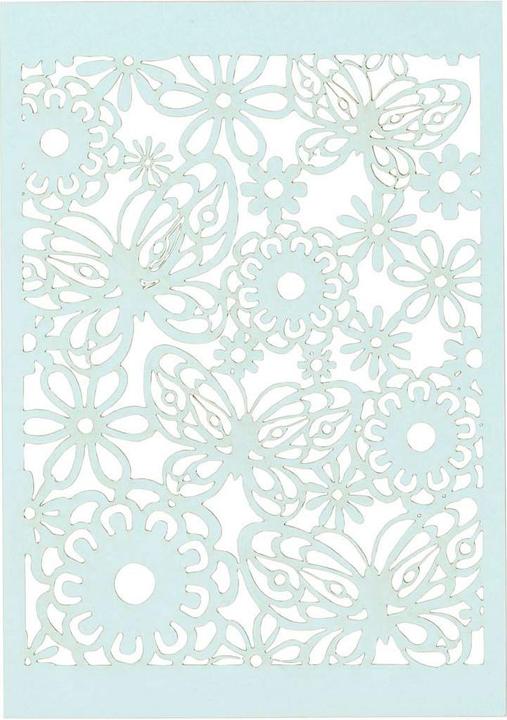 Actual product image Creativ Company Patterned cardboard light blue, 10 pcs. (10 x)