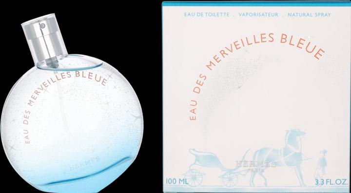 Actual product image Hermès Eau Des Merveilles Bleue (Eau de toilette, 100 ml)