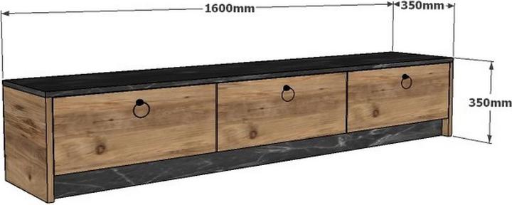 Image du produit Hanah Home Reyna (160 x 35 x 35 cm)