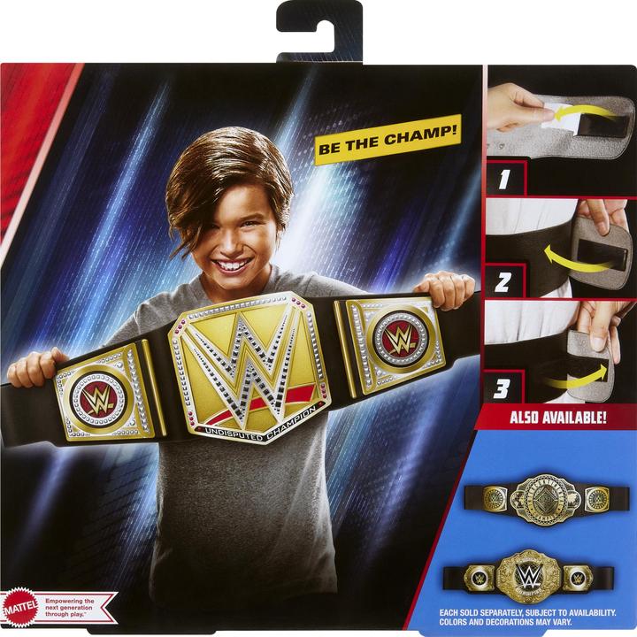 Image du produit Mattel WWE Undisputed WWE Universal Championship Role Play Title