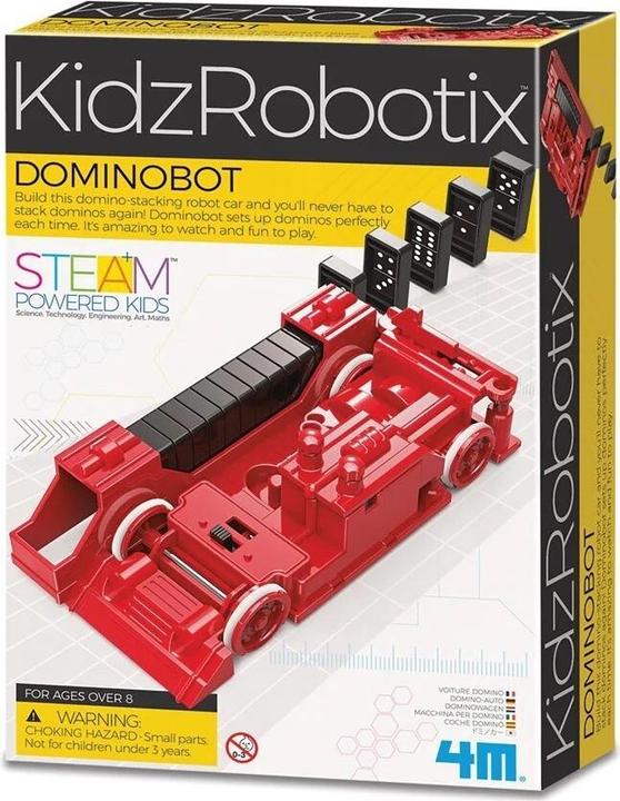 Produktbild 4M Dominobot Stapelroboter - KidzRobotix