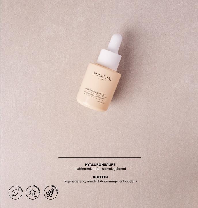 Image du produit Rosental Organics Rosental Face Care - Sérum lissant pour les yeux (Sérum, 15 ml, Jour + nuit, Journée)