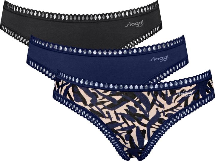 Schwarz / Blau