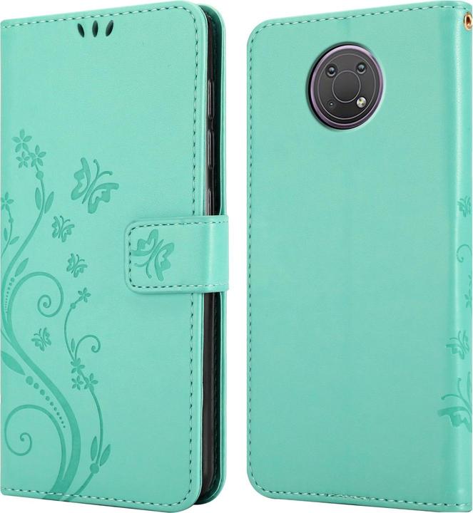 Actual product image Cadorabo Flower Book cover (Nokia G10, Nokia G20)