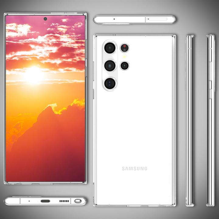 Produktbild Nalia Klare Transparente Silikon Hülle (Samsung Galaxy S24 Ultra)