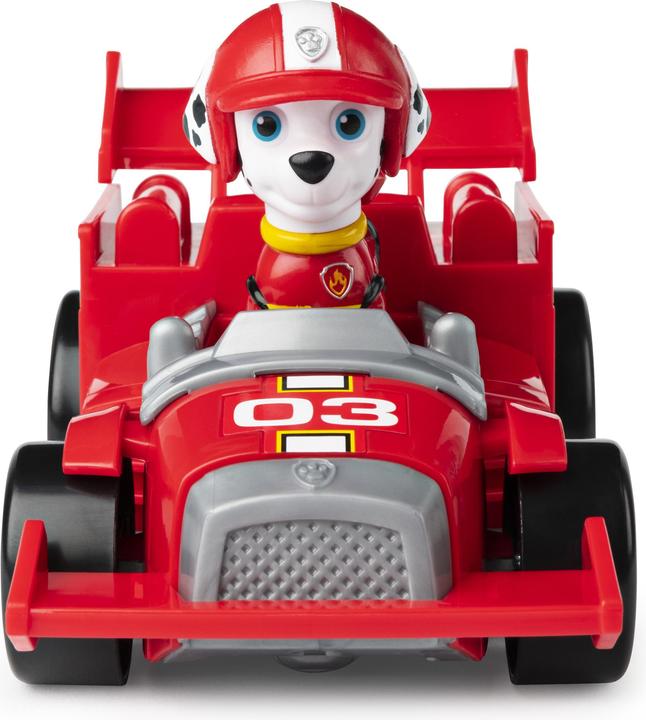 Produktbild Spin Master PAW Patrol - Marshalls Race & Go Deluxe Basis Fahrzeug mit Figur (Ready, Race, Rescue)