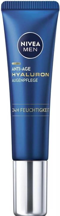 Actual product image NIVEA Men Hyaluron Anti-Age Eye Cream (Crème, 15 ml, Day + Night)