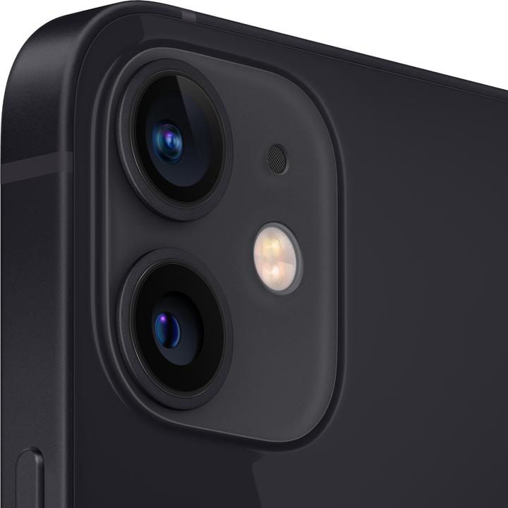 Image du produit Apple iPhone 12 mini (128 Go, Noir, 5.40", SIM + eSIM, 12 Mpx, 5G)
