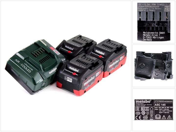 Image du produit Metabo Basis-Set (18 V)