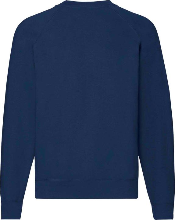 Actual product image Fruit of the Loom Mens Classic 80/20 Raglan Sweatshirt (S)