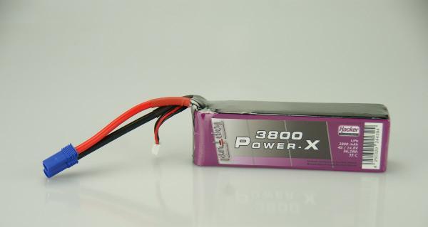 Image du produit Hacker Accu LiPo TopFuel 14.8V 3800mAh 35C (14.40 V, 3800 mAh)
